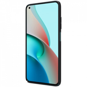 Гръб със стойка NILLKIN Super Frosted Shield - Xiaomi Redmi Note 9T черен - Img 4