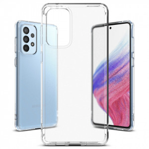 Гръб с гел рамка RINGKE Fusion Matte - Samsung Galaxy A73 5G полупрозрачен - Img 2