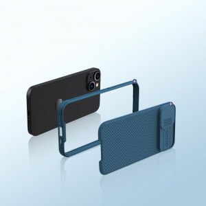 Гръб с подвижно покритие за камерата NILLKIN CamShield Pro MagSafe - iPhone 14 Plus черен - Img 12