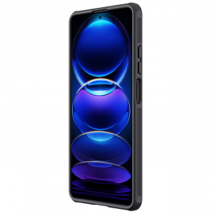Гръб с подвижно покритие за камерата NILLKIN CamShield Pro - Xiaomi Poco X5 Pro 5G / Redmi Note 12 Pro 5G черен - Img 4