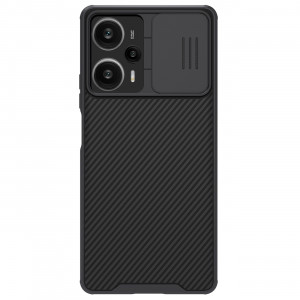 Гръб с подвижно покритие за камерата NILLKIN CamShield Pro - Xiaomi Poco F5 / Redmi Note 12 Turbo черен - Img 1