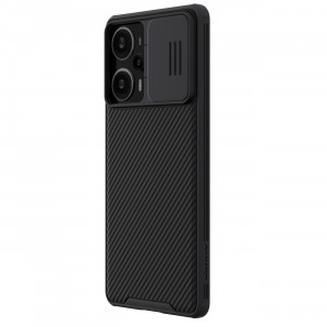 Гръб с подвижно покритие за камерата NILLKIN CamShield Pro - Xiaomi Poco F5 / Redmi Note 12 Turbo черен - Img 3