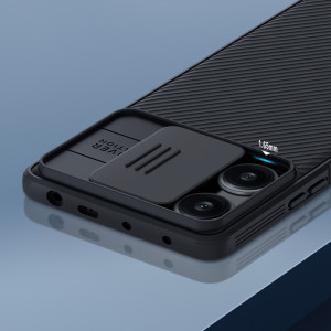Гръб с подвижно покритие за камерата NILLKIN CamShield Pro - Xiaomi Poco F5 / Redmi Note 12 Turbo черен - Img 8