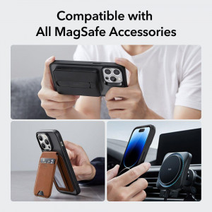 Гръб ESR Classic Hybrid MagSafe - iPhone 14 Pro черен - Img 7