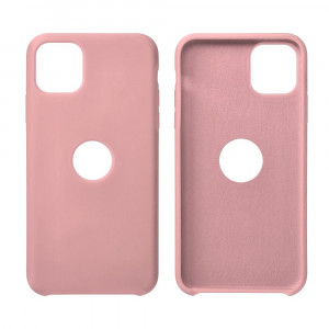 Гръб FORCELL Silicone - iPhone 12 Pro Max (с отвор за пръстов отпечатък) розов - Img 14