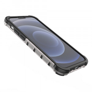 Гръб Honeycomb Armor със силиконов бъмпер - iPhone 13 mini син - Img 11