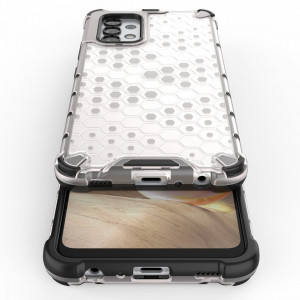 Гръб Honeycomb Armor със силиконов бъмпер - Samsung Galaxy A04s / A13 5G прозрачен - Img 8