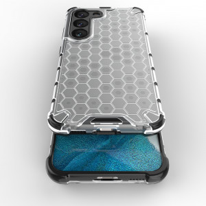 Гръб Honeycomb Armor със силиконов бъмпер - Samsung Galaxy S23 черен - Img 9