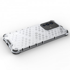 Гръб Honeycomb Armor със силиконов бъмпер - Vivo V23 5G черен - Img 12