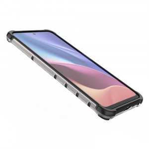 Гръб Honeycomb Armor със силиконов бъмпер - Xiaomi Mi 11i / Mi 11X / Poco F3 / Redmi K40 / K40 Pro / K40 Pro Plus червен - Img 13