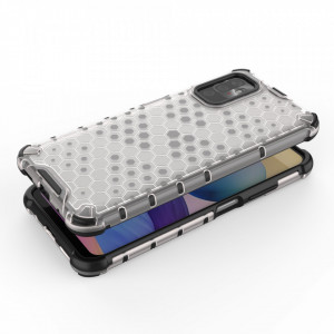 Гръб Honeycomb Armor със силиконов бъмпер - Xiaomi Poco M3 Pro / M3 Pro 5G / Redmi Note 10 5G черен - Img 4