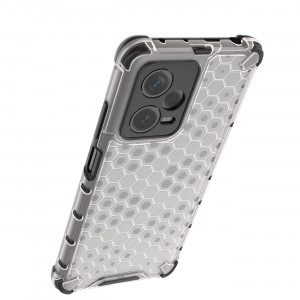 Гръб Honeycomb Armor със силиконов бъмпер - Xiaomi Redmi Note 12 Pro+ 5G черен - Img 18