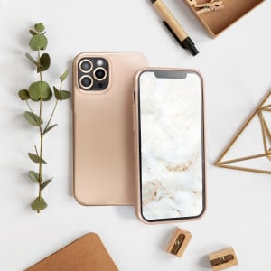 Гръб i-Jelly Mercury - iPhone 12 mini златист - Img 13