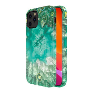 Гръб KINGXBAR Agate - iPhone 12 mini зелен - Img 2