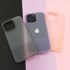 Гръб KINGXBAR Plain - iPhone 13 Pro лилав - Img 10