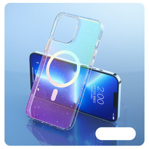 Гръб KINGXBAR PQY Elegant MagSafe - iPhone 13 Pro бял - Img 15