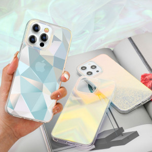 Гръб KINGXBAR Streamer - iPhone 13 Pro (триъгълник) син - Img 9