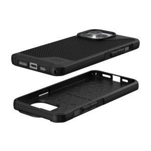 Гръб UAG Metropolis LT MagSafe - iPhone 15 Pro Max черен кевлар - Img 6