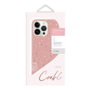 Гръб UNIQ Coehl Terrazzo - iPhone 14 Pro розов - Img 5