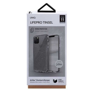 Гръб UNIQ LifePro Tinsel - iPhone 11 Pro Max черен - Img 8