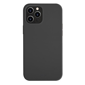 Гръб UNIQ Lino Hue - iPhone 12 Pro Max черен - Img 1