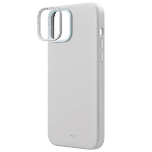 Гръб UNIQ Lino Hue Magclick - iPhone 15 light chalk gray - Img 4