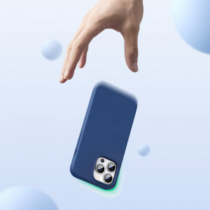 Гъвкав гръб UGREEN Protective Silicone - iPhone 13 Pro Max син - Img 3