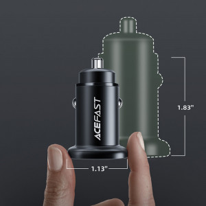 Зарядно за кола ACEFAST 38W USB Type A / 2x USB Type C PPS PD QC 3.0 AFC FCP (B1) черно - Img 9