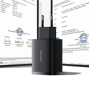 Зарядно за стена BASEUS 17W 3x USB Type A EU бяло - Img 15