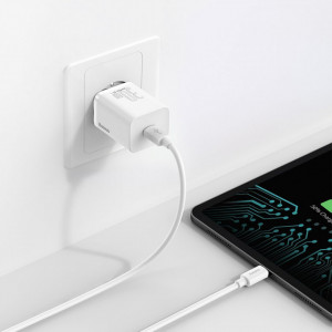 Зарядно за стена BASEUS Super Si 1C 30W USB Type C PD QC (CCSUP-J02) бяло - Img 9
