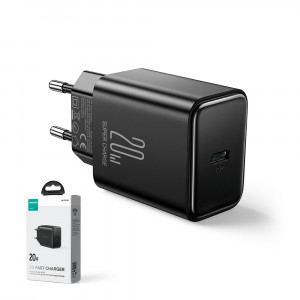 Зарядно за стена JOYROOM JR-TCF06 20W USB Type C PD черно - Img 11