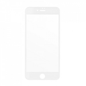 ЗD закален стъклен протектор 9H с пълно покритие LCD X-ONE - iPhone 6 / 6s / 7 / 8 / SE (2nd gen) / SE (3rd gen) с бяла рамка - Img 4