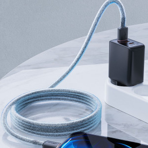 Кабел за зареждане и данни ACEFAST MFi USB Type A към Lightning 1.2m 2.4A черен (C2-02 черен) - Img 10