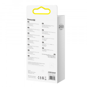 Кабел за зареждане и данни BASEUS Crystal Shine USB Type A към USB Type C с бързо зареждане 100W 2m син (CAJY000503) - Img 6