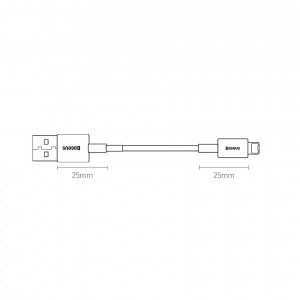 Кабел за зареждане и данни BASEUS Superior USB Type A към Lightning с бързо зареждане Data 2.4A 1m (CALYS-A09) червен - Img 15