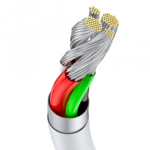 Кабел за зареждане и данни BASEUS Superior USB Type A към USB Type C 66 W 6A 2m бял (CATYS-A02) - Img 8