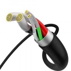 Кабел за зареждане и данни BASEUS Superior USB Type A micro USB с бързо зареждане 2A 1m черен (CAMYS-01) - Img 6