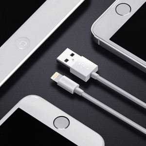 Кабел за зареждане и данни CHOETECH USB Type A към Lightning MFi 1.8m (IP0027) бял - Img 5
