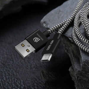 Кабел за зареждане и данни DUX DUCIS K-ONE Series USB Type A към micro USB 2.1A 2m черен - Img 6