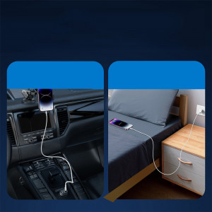Кабел за зареждане и данни JOYROOM USB Type C към Lightning 20W 2m S-CL020A13 бял - Img 5