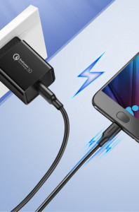 Кабел за зареждане и данни UGREEN USB Type A към micro USB 2A 1m (60136) черен - Img 5