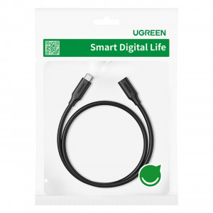 Кабел за зареждане и данни UGREEN USB Type C 100W 10Gb/s 1m черен - Img 5