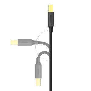 Кабел за принтер UGREEN USB Type A към USB Type B 480Mb/s 5m черен (US135) - Img 8