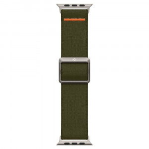 Каишка SPIGEN Fit Lite Ultra - Apple Watch 45mm Series 9 / 45mm Series 8 / 45mm Series 7 / 44mm SЕ (2nd gen) / 44mm SE / 44mm Series 6 / 44mm Series 5 / 44mm Series 4 каки - Img 6