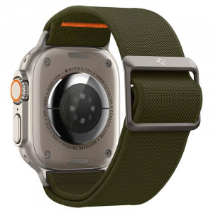 Каишка SPIGEN Fit Lite Ultra - Apple Watch 45mm Series 9 / 45mm Series 8 / 45mm Series 7 / 44mm SЕ (2nd gen) / 44mm SE / 44mm Series 6 / 44mm Series 5 / 44mm Series 4 каки - Img 16