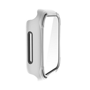 Калъф за корпус със стъклен протектор UNIQ Torres - Apple Watch 40mm SE / 40mm Series 6 / 40mm Series 5 / 40mm Series 4 case. / dove бял - Img 3
