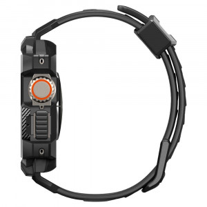 Калъф за корпус с каишка SPIGEN Rugged Armor Pro - Apple Watch Ultra 49mm / Ultra 2 49mm черен - Img 6