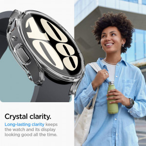 Калъф за корпус SPIGEN Ultra Hybrid - Samsung Galaxy Watch6 44mm прозрачен - Img 11