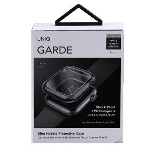 Калъф за корпус UNIQ Garde - Apple Watch 44mm SE / 44mm Series 6 / 44mm Series 5 / 44mm Series 4 сив - Img 7