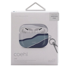 Калъф за слушалки UNIQ Coehl Ciel - AirPods Pro син - Img 2